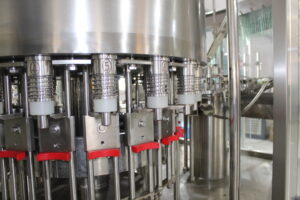 filling, rinsing and capping machine