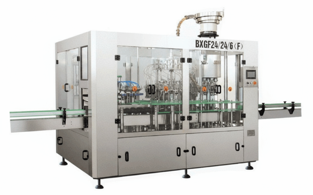Glass Bottle Filling Machine